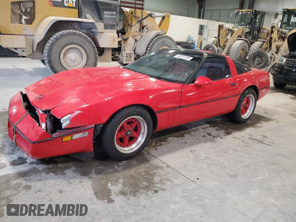 1986 Chevrolet Corvette z VIN 1G1YY0780G5118238, wystawiony jako Copart lot #44241245 z przebiegiem 92 333 mil mil oraz Szkoda całkowita • Salvage title. Historia ofert i sprzedaży dostępna na DreamBid. Obrazek 1.