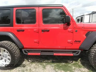 2024 Jeep Wrangler Sport S with VIN 1C4PJXDNXRW110431, listed as a IAAI auction lot 42156570 with 9,699 mi miles. Bid and sale history available at carsss.com. Image 13.