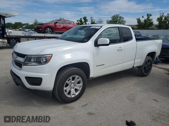 2020 Chevrolet Colorado 2WD LT with VIN 1GCHSCEA8L1160917, listed as a Copart auction lot 56030275 with 82,499 mi miles and Salvage title. Bid and sale history available at DreamBid. Image 1.
