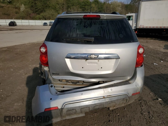 2013 Chevrolet Equinox LTZ with VIN 2GNFLGEK9D6292420, listed as a Copart auction lot 51507305 with Not Provided miles and Salvage Title. Bid and sale history available at carsss.com. Image 6.