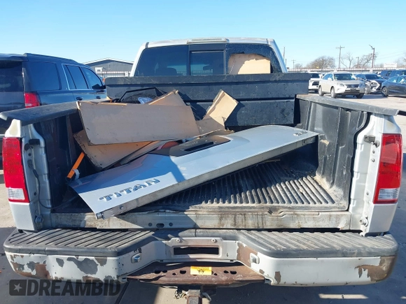 2004 Nissan Titan SE with VIN 1N6AA06A74N553025, listed as a IAAI auction lot 41466773 with 182,110 mi miles. Bid and sale history available at carsss.com. Image 16.