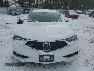 2019 Acura TLX with VIN 19UUB1F39KA001889, listed as a Copart auction lot 89307295 with 65,647 mi miles and Salvage Title. Bid and sale history available at carsss.com. Image 5.