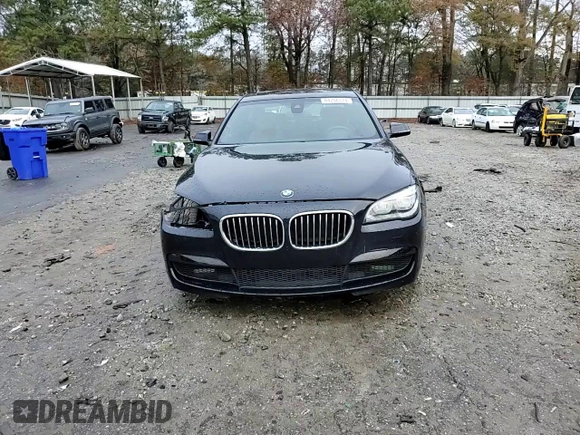 2014 BMW 7 Series 740Li with VIN WBAYE4C56ED138285, listed as a Copart auction lot 84256374 with 88,258 mi miles and Salvage Title. Bid and sale history available at carsss.com. Image 13.