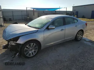 2016 Kia Cadenza with VIN KNALN4D77G5215141, listed as a Copart auction lot 47316595 with 61,806 mi miles and Salvage Title. Bid and sale history available at DreamBid. Image 1.