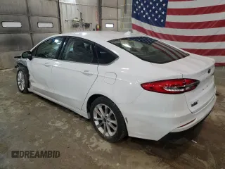 2020 Ford Fusion Hybrid SE with VIN 3FA6P0LU6LR266685, listed as a Copart auction lot 70333742 with 20,048 mi miles. Bid and sale history available at carsss.com. Image 2.