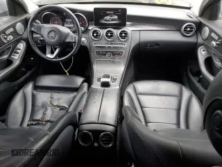 2016 Mercedes-Benz C 300 with VIN 55SWF4JB2GU157782, listed as a Copart auction lot 53893975 with 105,385 mi miles and Salvage Title. Bid and sale history available at carsss.com. Image 8.