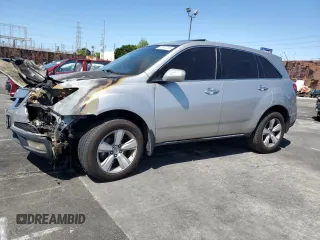 2011 Acura MDX Tech Pkg with VIN 2HNYD2H65BH510106, listed as a Copart auction lot 51544035 with 0 mi miles and Salvage Title. Bid and sale history available at carsss.com. Image 1.