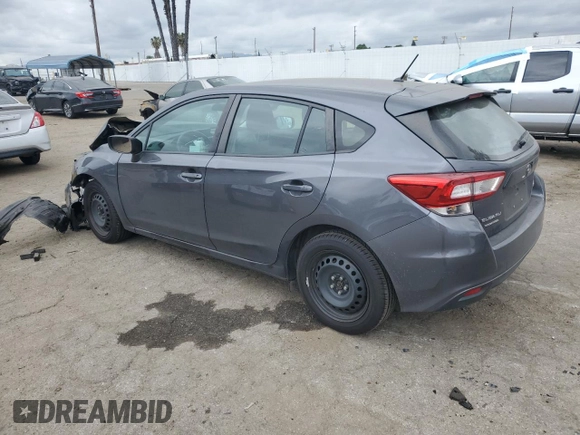 2018 Subaru Impreza with VIN 4S3GTAA64J3707522, listed as a Copart auction lot 53552955 with 49,652 mi miles and Salvage Title. Bid and sale history available at carsss.com. Image 2.