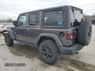 2021 Jeep Wrangler Unlimited 80th Anniversary z VIN 1C4HJXDG9MW790627, wystawiony jako Copart lot #82478604 z przebiegiem 29 928 mil mil oraz Szkoda całkowita • Salvage title. Historia ofert i sprzedaży dostępna na DreamBid. Obrazek 2.
