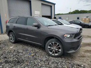 2020 Dodge Durango GT Plus with VIN 1C4RDJDG0LC205166, listed as a Copart auction lot 58362405 with 111,833 mi miles and Salvage title. Bid and sale history available at DreamBid. Image 4.