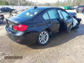 2018 BMW 3 Series 320i with VIN WBA8E1G57JNU89073, listed as a IAAI auction lot 41872759 with Not Provided miles. Bid and sale history available at carsss.com. Image 4.