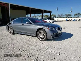 2019 Mercedes-Benz S with VIN WDDUG7KBXKA424017, listed as a Copart auction lot 47833615 with 50,813 mi miles and Salvage Title. Bid and sale history available at DreamBid. Image 13.