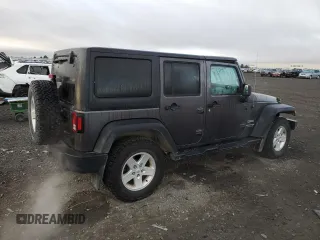 2018 Jeep Wrangler JK Unlimited Sport S with VIN 1C4BJWDG7JL814744, listed as a Copart auction lot 77830714 with 130,229 mi miles and Salvage Title. Bid and sale history available at carsss.com. Image 3.