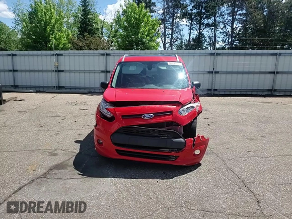 2016 Ford Transit Connect XLT with VIN NM0GE9F7XG1238027, listed as a Copart auction lot 58196335 with 137,144 mi miles and Salvage title. Bid and sale history available at DreamBid. Image 15.