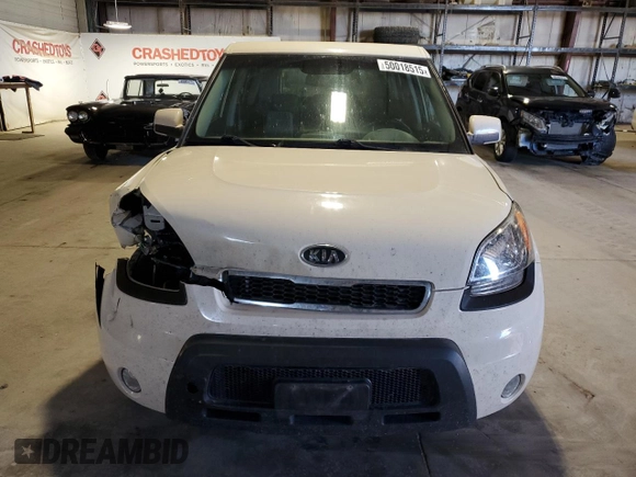 2010 Kia Soul + with VIN KNDJT2A23A7073850, listed as a Copart auction lot 50018515 with 108,747 mi miles and Salvage Title. Bid and sale history available at DreamBid. Image 5.