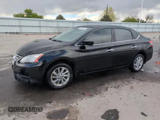 2013 Nissan Sentra FE+ S with VIN 3N1AB7AP2DL644369, listed as a Copart auction lot 54722565 with 160,173 mi miles and Salvage Title. Bid and sale history available at DreamBid. Image 1.