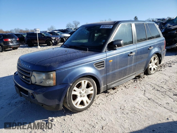 2006 Land Rover Range Rover Sport HSE with VIN SALSF25436A971553, listed as a Copart auction lot 46454465 with 204,188 mi miles and Non Repairable. Bid and sale history available at DreamBid. Image 1.
