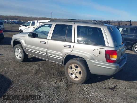 2001 Jeep Grand Cherokee Limited with VIN 1J4GW58N11C650606, listed as a IAAI auction lot 41722256 with 1 mi miles. Bid and sale history available at carsss.com. Image 3.