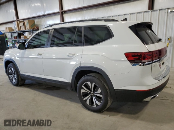 2024 Volkswagen Atlas SE с VIN 1V2DR2CA4RC587675, выставлен на аукционе Copart как лот 55199925 с пробегом 20 066 миль миль и Списание • Salvage title. История ставок и продаж доступна на DreamBid. Изображение 2.