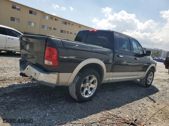 2009 Dodge Ram 1500 Laramie with VIN 1D3HB13T49J521861, listed as a Copart auction lot 50819025 with 201,358 mi miles and Non Repairable. Bid and sale history available at carsss.com. Image 3.