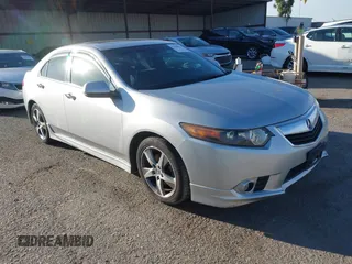 2012 Acura TSX Special Edition with VIN JH4CU2F89CC014135, listed as a IAAI auction lot 41680653 with 154,182 mi miles. Bid and sale history available at carsss.com. Image 1.