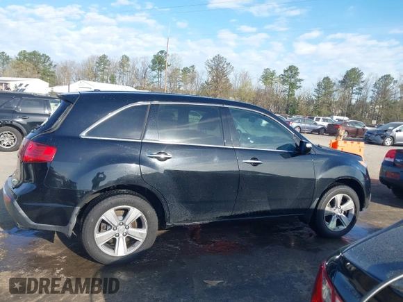 2012 Acura MDX Tech/Entertainment Pkg with VIN 2HNYD2H42CH509110, listed as a IAAI auction lot 41908447 with 183,204 mi miles. Bid and sale history available at carsss.com. Image 13.