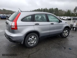 2008 Honda CR-V LX with VIN JHLRE48378C083003, listed as a Copart auction lot 52207555 with 0 mi miles and Clean Title. Bid and sale history available at carsss.com. Image 3.