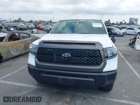 2021 Toyota Tundra 2WD SR with VIN 5TFTY5F15MX011902, listed as a IAAI auction lot 40359301 with 6,913 mi miles. Bid and sale history available at carsss.com. Image 12.