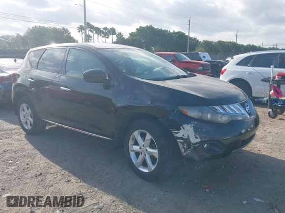 2009 Nissan Murano SL with VIN JN8AZ18U69W101310, listed as a IAAI auction lot 41912974 with 126,321 mi miles and . Bid and sale history available at carsss.com. Image 6.