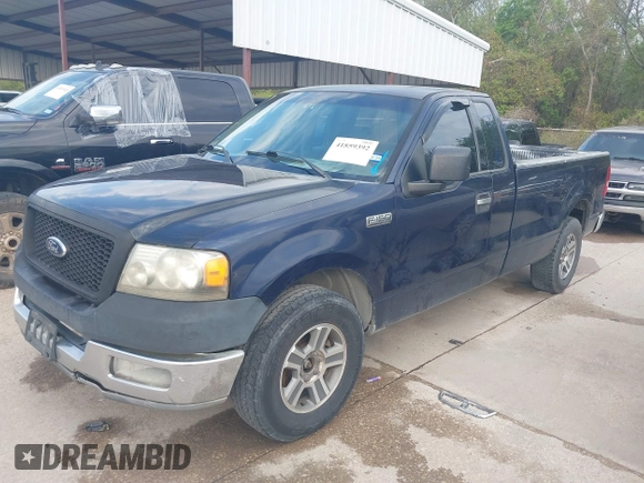 2004 Ford F-150 XL with VIN 1FTRF12W74NC53337, listed as a IAAI auction lot 41859392 with 219,829 mi miles. Bid and sale history available at carsss.com. Image 2.