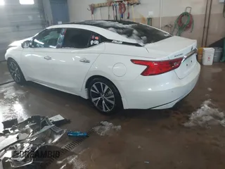 2017 Nissan Maxima SV with VIN 1N4AA6AP8HC383430, listed as a IAAI auction lot 41843529 with 105,244 mi miles and . Bid and sale history available at DreamBid. Image 3.