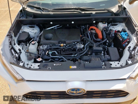 2023 Toyota RAV4 Hybrid XSE with VIN 2T3E6RFV5PW043640, listed as a Copart auction lot 64097125 with 13,686 mi miles and Salvage title. Bid and sale history available at DreamBid. Image 12.