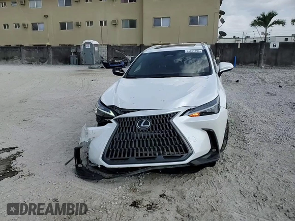2023 Lexus NX with VIN JTJGDCAZ3P5012736, listed as a Copart auction lot 54851894 with 4,097 mi miles and Salvage Title. Bid and sale history available at carsss.com. Image 12.