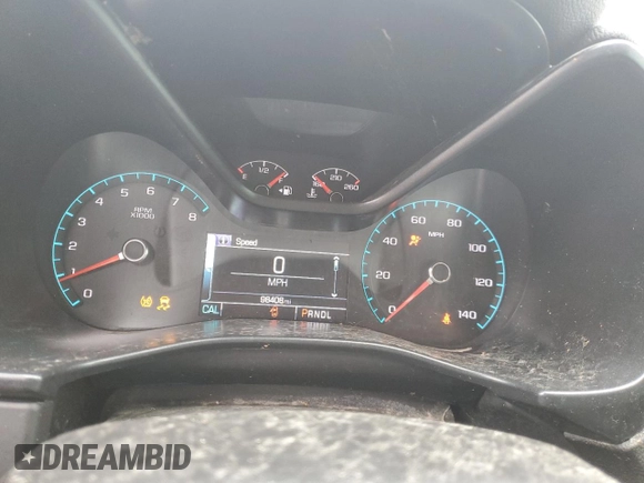2018 Chevrolet Colorado 4WD LT with VIN 1GCHTCEN0J1151979, listed as a Copart auction lot 48161135 with 98,408 mi miles and Salvage Title. Bid and sale history available at carsss.com. Image 9.