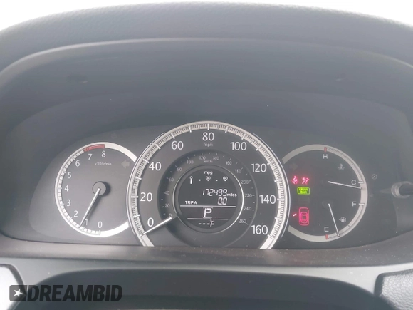 2014 Honda Accord LX z VIN 1HGCR2F37EA206614, wystawiony jako IAAI lot #42133153 z przebiegiem 172 499 mil mil oraz . Historia ofert i sprzedaży dostępna na DreamBid. Obrazek 7.
