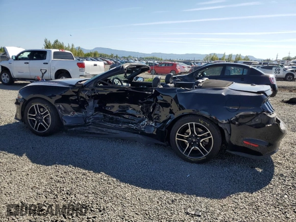 2018 Ford Mustang EcoBoost Premium with VIN 1FATP8UH4J5133507, listed as a Copart auction lot 55310735 with 93,492 mi miles and Salvage title. Bid and sale history available at DreamBid. Image 2.