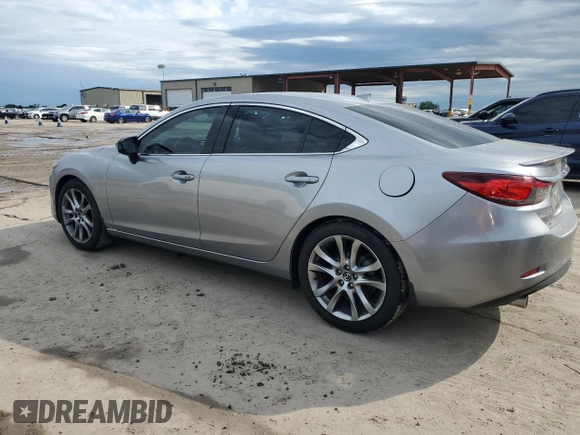 2015 Mazda 6 i Grand Touring with VIN JM1GJ1W69F1172141, listed as a Copart auction lot 53512825 with Not Provided miles and Salvage Title. Bid and sale history available at DreamBid. Image 2.