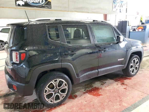 2018 Jeep Renegade Limited z VIN ZACCJBDB5JPH55299, wystawiony jako Copart lot #55122775 z przebiegiem Nie podano mil oraz Szkoda całkowita • Salvage title. Historia ofert i sprzedaży dostępna na DreamBid. Obrazek 3.