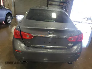 2017 Infiniti Q50 Premium with VIN JN1EV7AR6HM830034, listed as a Copart auction lot 50840515 with 80,067 mi miles and Non repairable. Bid and sale history available at DreamBid. Image 6.