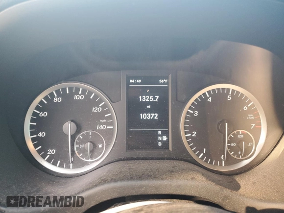 2017 Mercedes-Benz Metris Cargo with VIN WD3PG2EA0H3308992, listed as a Copart auction lot 37046814 with 10,372 mi miles and Salvage Title. Bid and sale history available at carsss.com. Image 9.