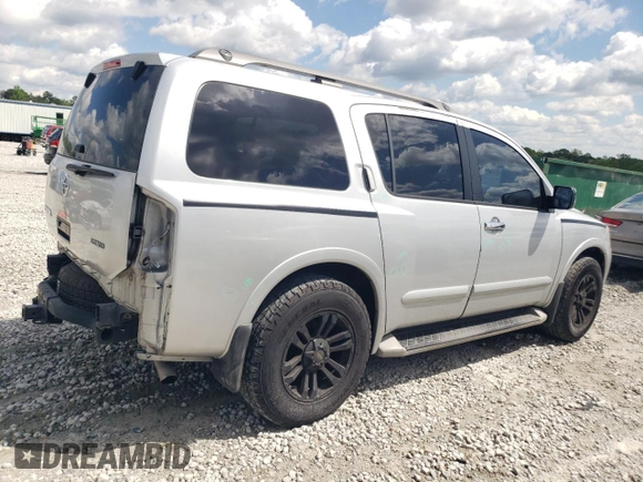 2011 Nissan Armada SV with VIN 5N1BA0ND9BN622731, listed as a Copart auction lot 52295715 with 283,550 mi miles and Non Repairable. Bid and sale history available at DreamBid. Image 3.