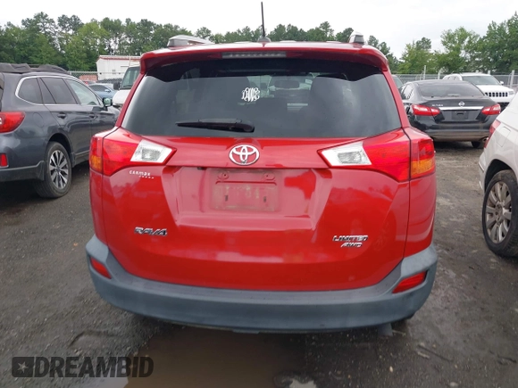 2015 Toyota RAV4 Limited with VIN 2T3DFREV8FW344351, listed as a IAAI auction lot 42703163 with 115,749 mi miles and . Bid and sale history available at DreamBid. Image 16.