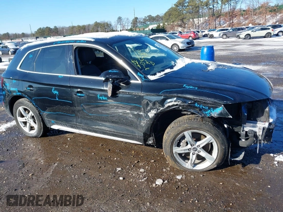 2021 Audi Q5 Premium with VIN WA1AAAFY1M2055212, listed as a IAAI auction lot 41347267 with 51,127 mi miles. Bid and sale history available at carsss.com. Image 13.
