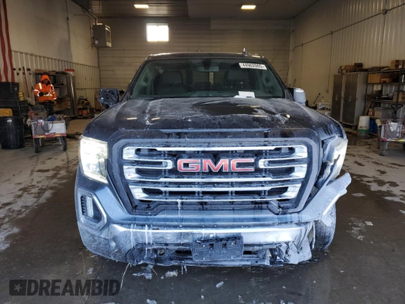 2021 GMC Sierra 1500 SLT with VIN 1GTU9DET9MZ317228, listed as a Copart auction lot 44962005 with 97,980 mi miles and Salvage title. Bid and sale history available at DreamBid. Image 5.