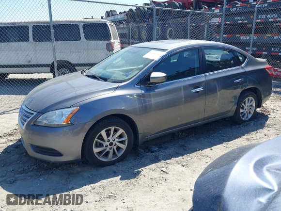 2015 Nissan Sentra SR with VIN 3N1AB7AP8FY289066, listed as a IAAI auction lot 41863681 with 206,726 mi miles and . Bid and sale history available at DreamBid. Image 17.
