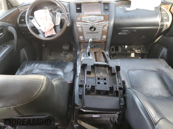 2015 Infiniti QX80 with VIN JN8AZ2NF6F9574713, listed as a Copart auction lot 52561015 with Not provided miles and Salvage title. Bid and sale history available at DreamBid. Image 8.