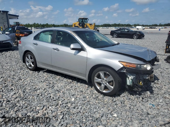 2011 Acura TSX with VIN JH4CU2F63BC015990, listed as a Copart auction lot 58931425 with 105,113 mi miles and Salvage title. Bid and sale history available at DreamBid. Image 4.