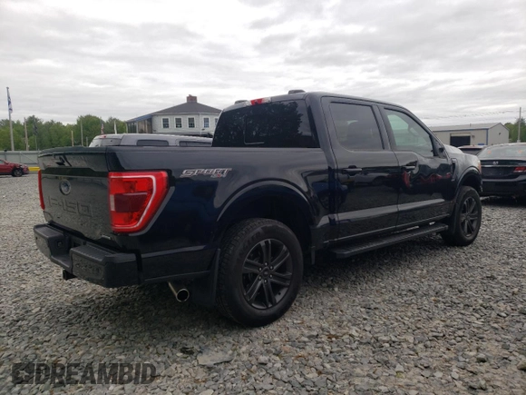 2022 Ford F-150 XL z VIN 1FTEW1EP1NFB84952, wystawiony jako Copart lot #57269465 z przebiegiem 46 451 mil mil oraz Szkoda całkowita • Salvage title. Historia ofert i sprzedaży dostępna na DreamBid. Obrazek 3.