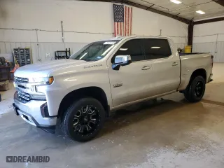2019 Chevrolet Silverado 1500 LTZ with VIN 3GCPWEED1KG165608, listed as a Copart auction lot 52048855 with 87,494 mi miles and Clean Title. Bid and sale history available at carsss.com. Image 1.