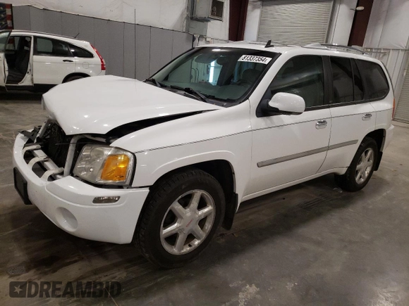 2009 GMC Envoy SLT with VIN 1GKDT43S492124405, listed as a Copart auction lot 81337354 with 154,045 mi miles and Salvage Title. Bid and sale history available at carsss.com. Image 1.